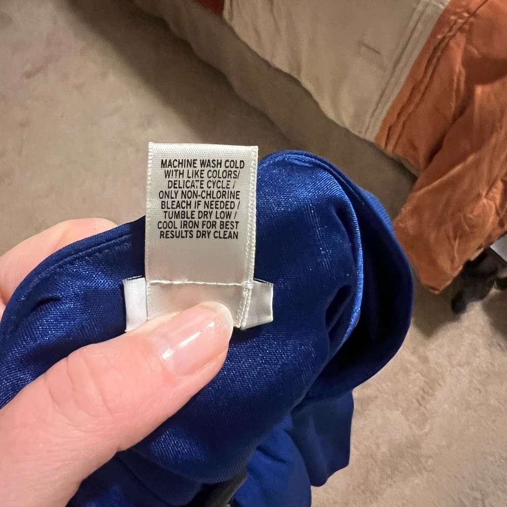 Cache Royal Blue Backless Dress - Picture 4 of 4